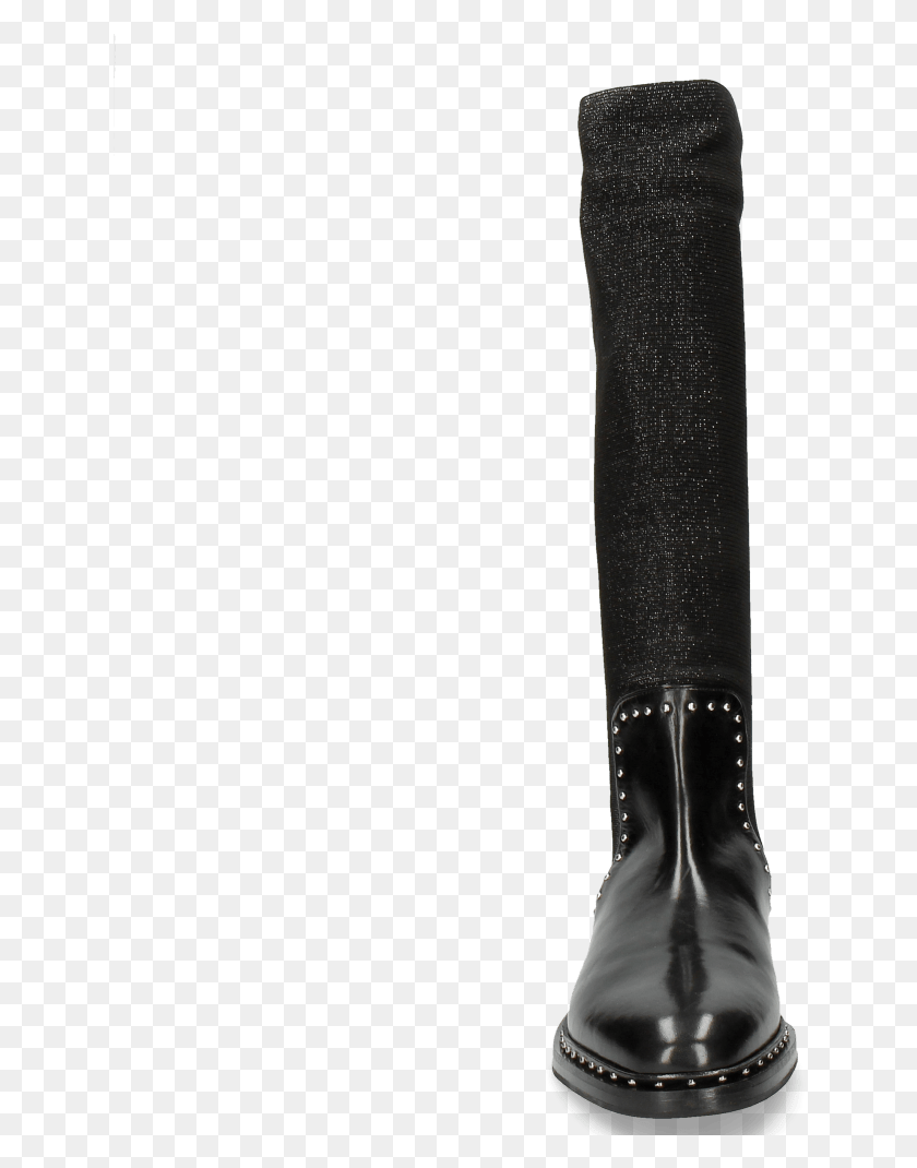 636x1010 Ботинки Susan 52 Black Stafy Glitter Black Rivets До Колена, Одежда, Одежда, Обувь Png Скачать