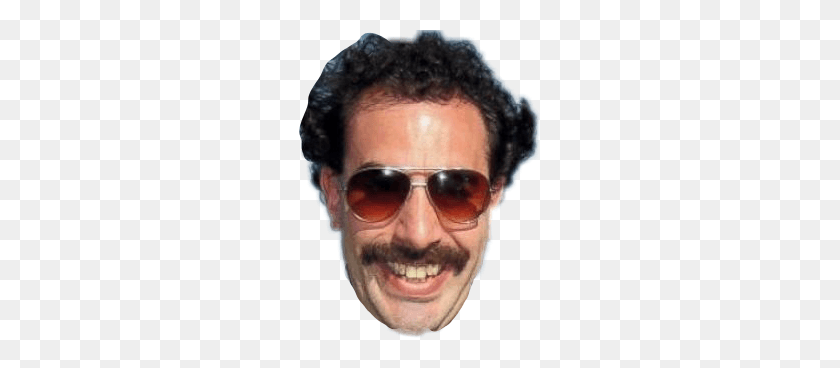 241x308 Borat Mywife Freetoedit Good Luck You Ll Need, Sunglasses, Accessories, Accessory HD PNG Download