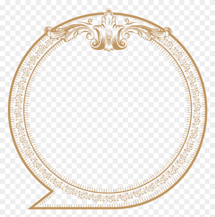 801x812 Border Circle, Rug, Armor, Oval HD PNG Download