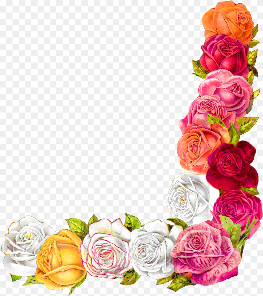 Border Design Clipart Border Flower Hd, Art, Floral Design, Flower Arrangement, Flower Bouquet PNG