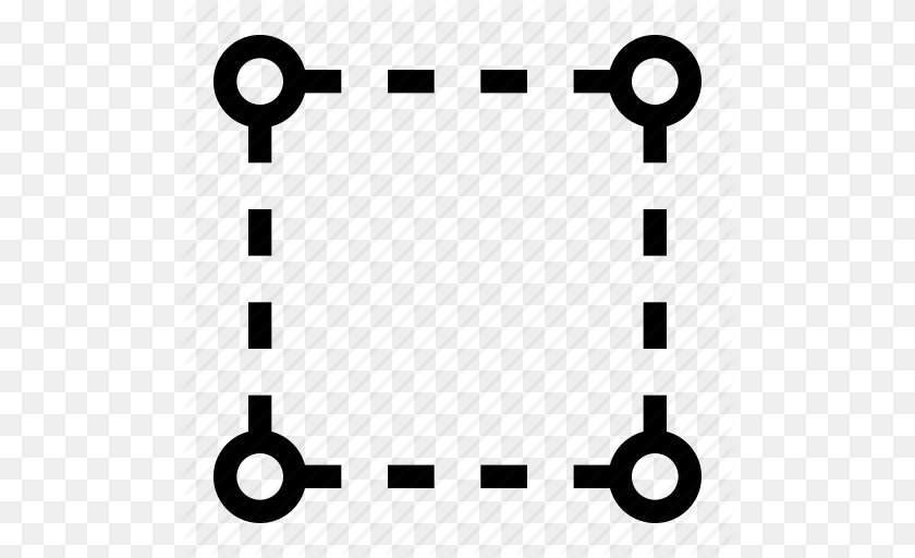 Border Design Square Vector Vectorize Icon, Scooter, Transportation, Vehicle, Text PNG