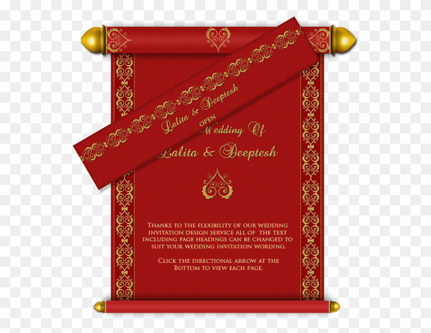 559x589 Border Designs For Indian Wedding Cards New Shadi Card Design, Scroll, Text, Envelope HD PNG Download