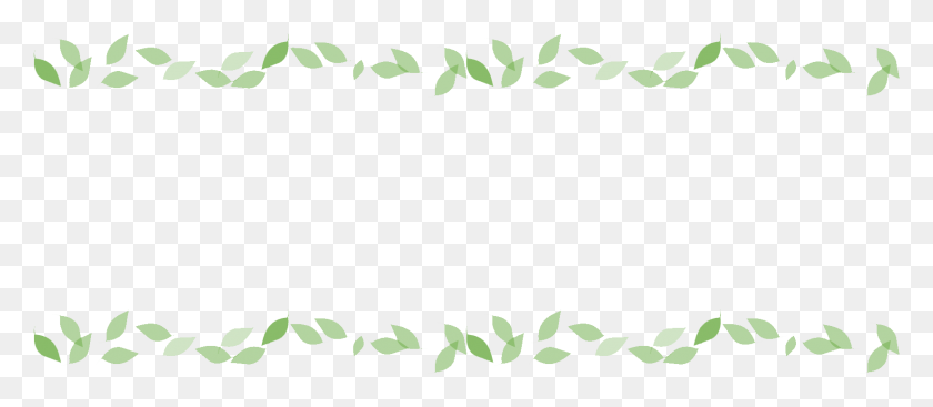 1651x650 Бордюр Листья Листья Бордюр, Растение, Лепесток, Цветок Hd Png Скачать