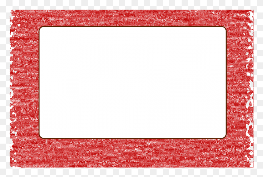 900x585 Border Red Marbled Colorfulness, White Board, Screen, Electronics Descargar Hd Png