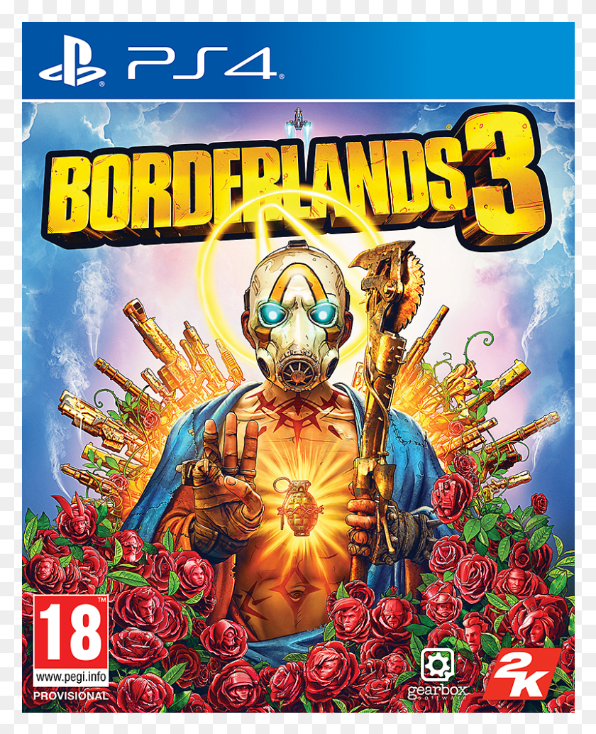 798x997 Borderlands 3 Cover Leaked, Advertisement, Poster, Parade HD PNG Download