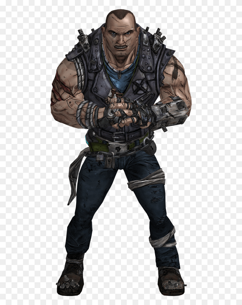 494x999 Borderlands Brick Модель Кирпича Borderlands 2, Человек, Человек, Костюм Hd Png Скачать