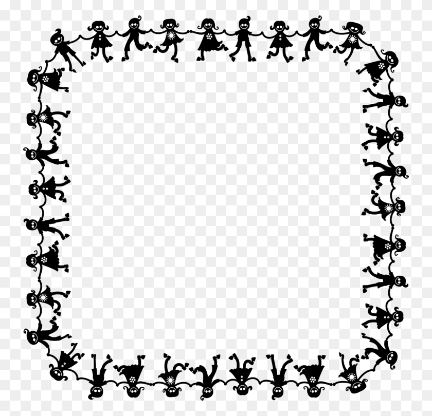 750x750 Borders And Frames Liturgical Dance Visual Arts Computer Dance Border Clipart, Text, Number, Symbol HD PNG Download