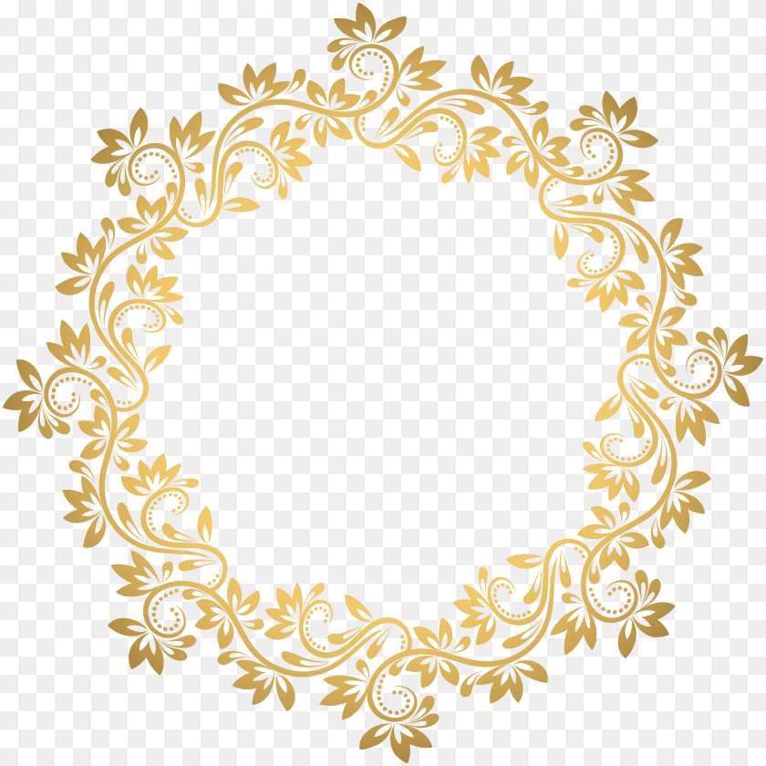 8000x8000 Borders Clip Art Art, Lighting, First Aid, Gold PNG