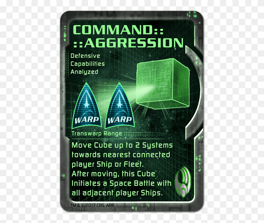 467x649 Borg Command Cards Графика, Плакат, Реклама, Флаер Hd Png Скачать
