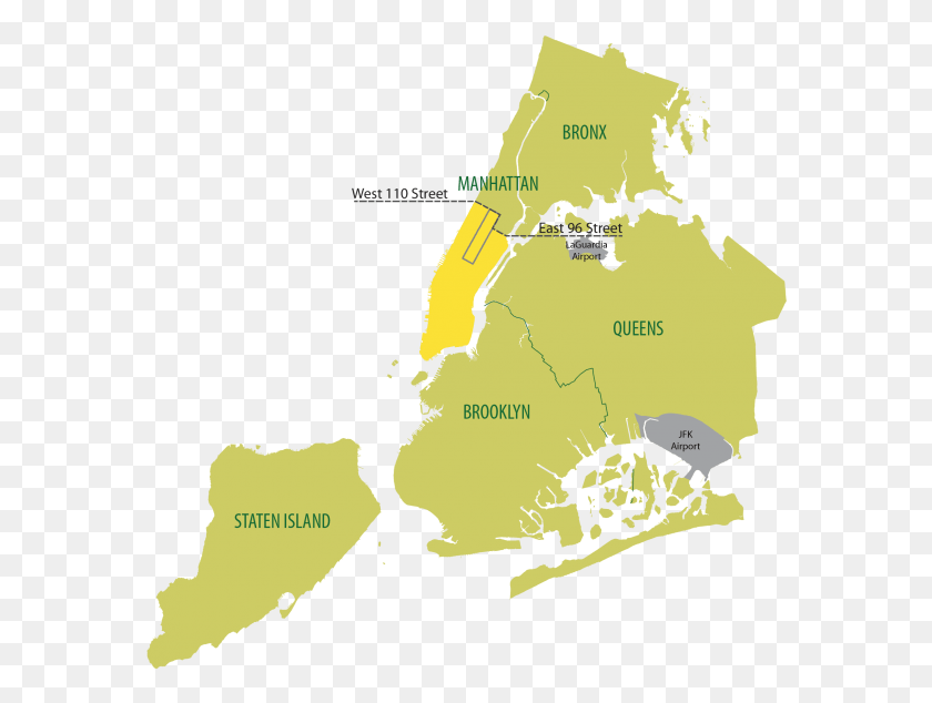 578x574 Boro Taxi Nyctt New York City Map Vector, Poster, Advertisement, Map HD PNG Download