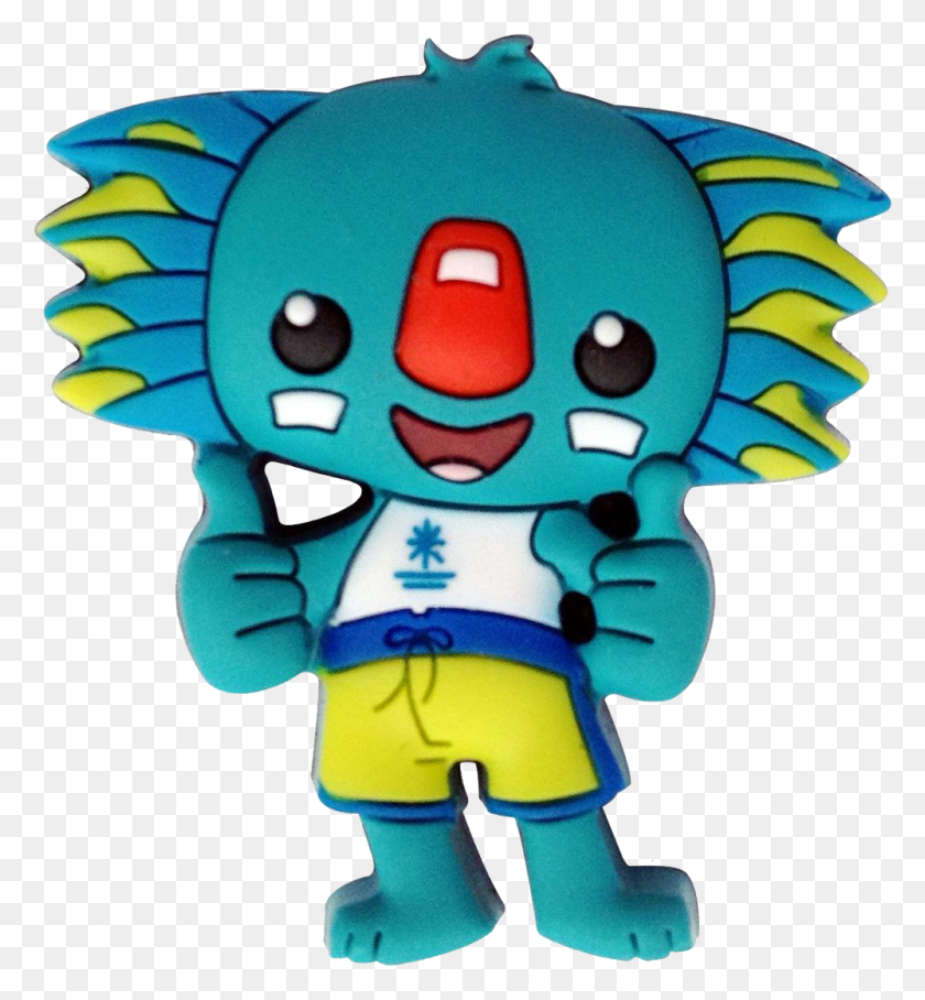999x1087 Descargar Png Borobi 2018 Commonwealth Games Mascot De Dibujos Animados, Juguete, Felpa Hd Png