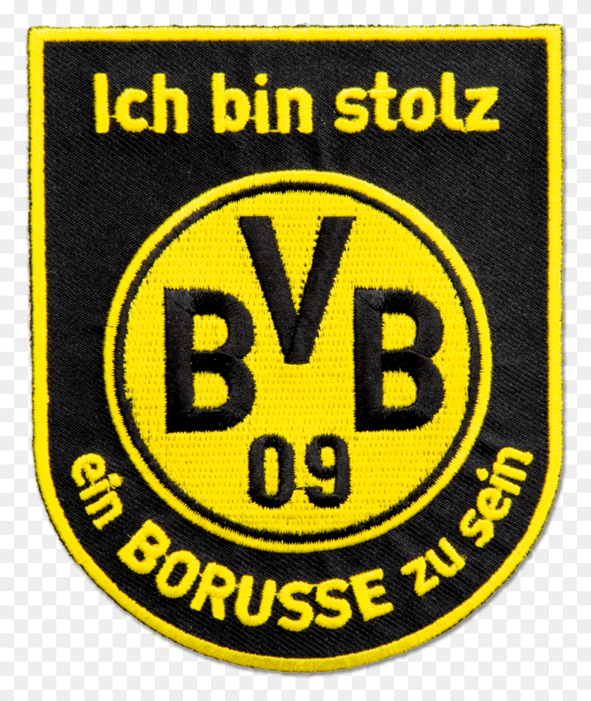 1250x1500 Borussia Dortmund Borusse Patch Badge 4 Inch Ampndash, Logo, Symbol, Trademark HD PNG Download