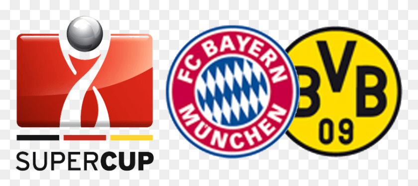 834x335 Borussia Dortmund Defeat Bayern Munich 4 2 To Win 2013 Bayern Munich, Logo, Symbol, Trademark HD PNG Download