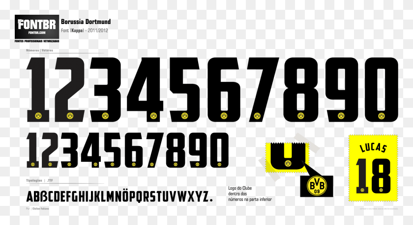 1600x819 Borussia Dortmund Font 2014 Borussia Dortmund, Text, Number, Symbol HD PNG Download