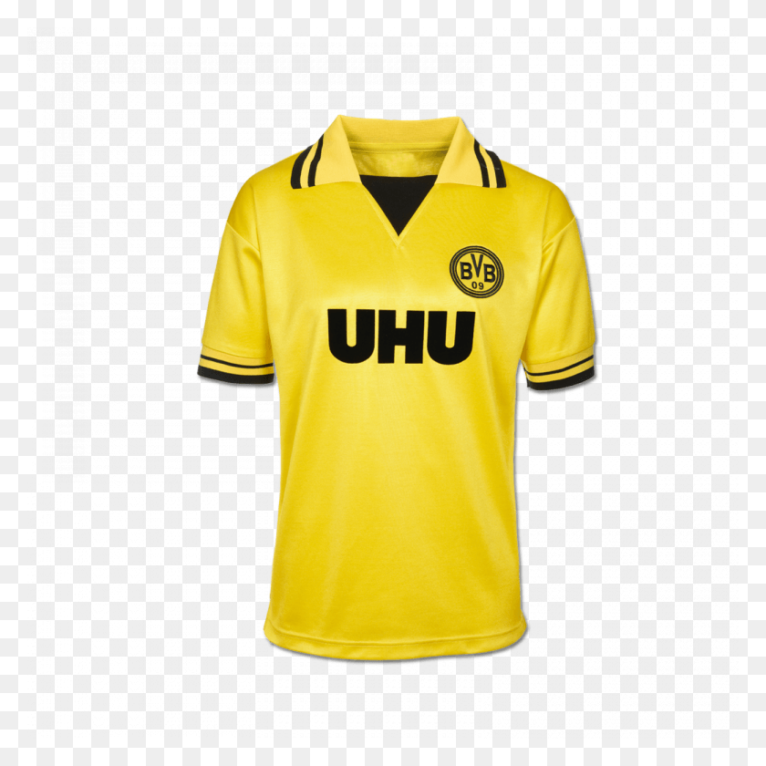 1300x1300 Borussia Dortmund Retro Jersey, Ropa, Prendas De Vestir, Camisa Hd Png