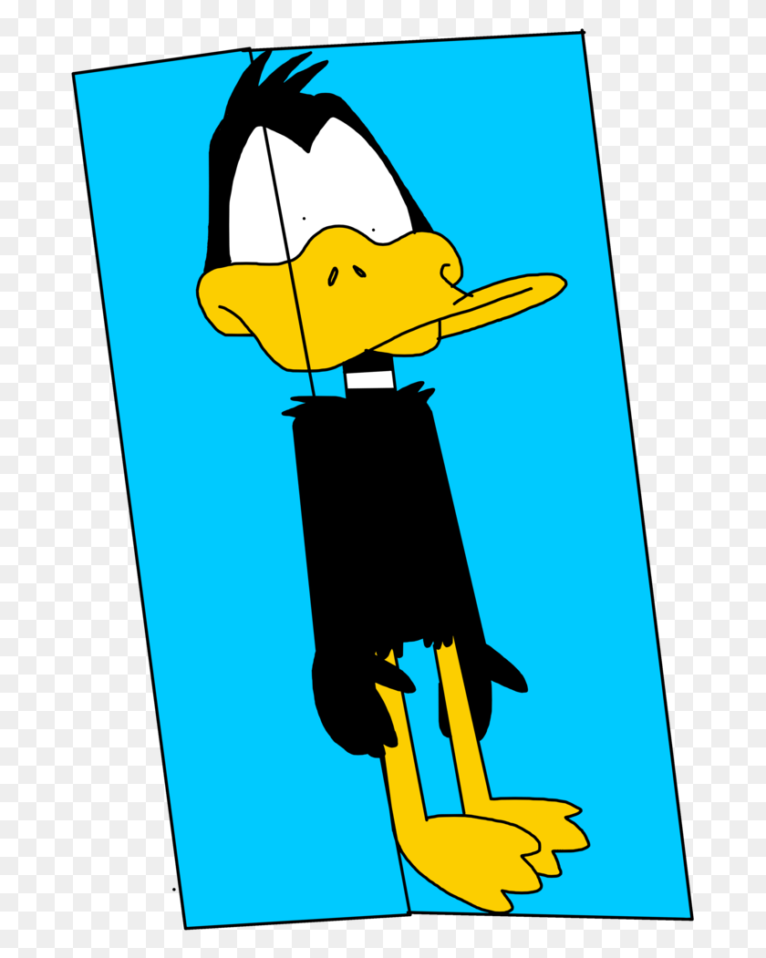 685x991 Boscoloandrea 222 29 Daffy Duck Frozen On Ice Cube, Adapter, Performer, Plug HD PNG Download