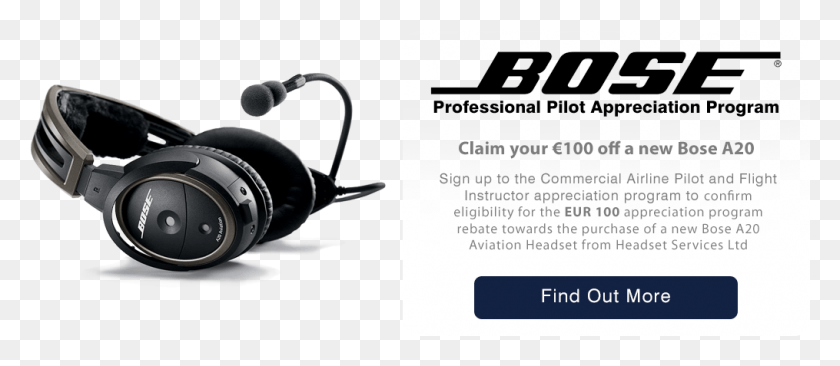 1015x399 Bose A20 Headset Bose, Text, Headphones, Electronics HD PNG Download