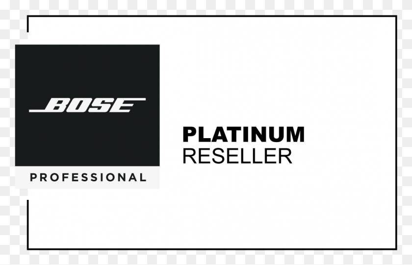 1082x668 Bose Platinum Reseller Bose, Text, Label, Logo HD PNG Download