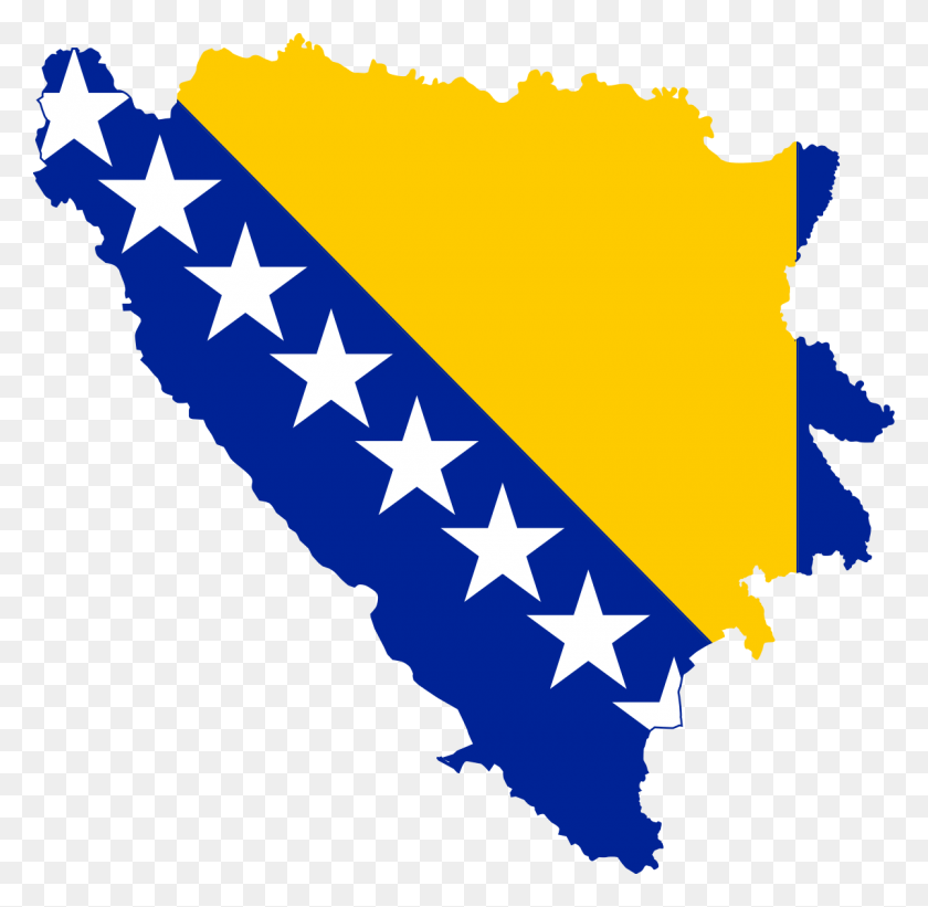 1200x1171 Bosnia Flag Map, Graphics, Metropolis HD PNG Download