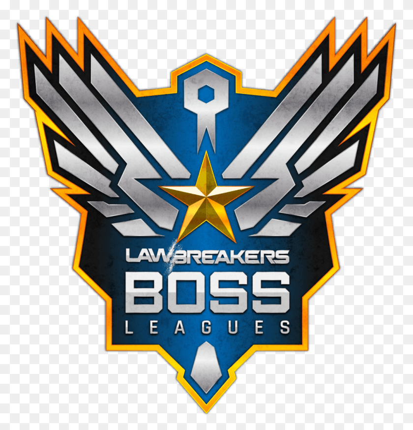 1003x1047 Boss Leagues Logo Lawbreakers Boss Leagues, Symbol, Emblem, Trademark HD PNG Download