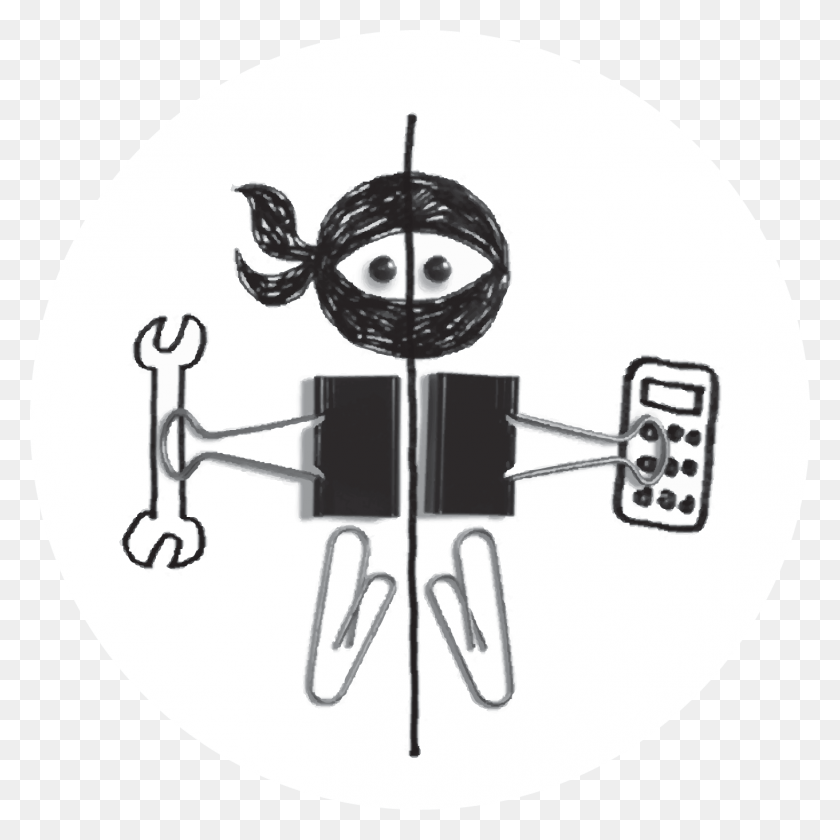 1362x1363 Boss Worker Productivity Ninja, Robot, Stencil, Text HD PNG Download