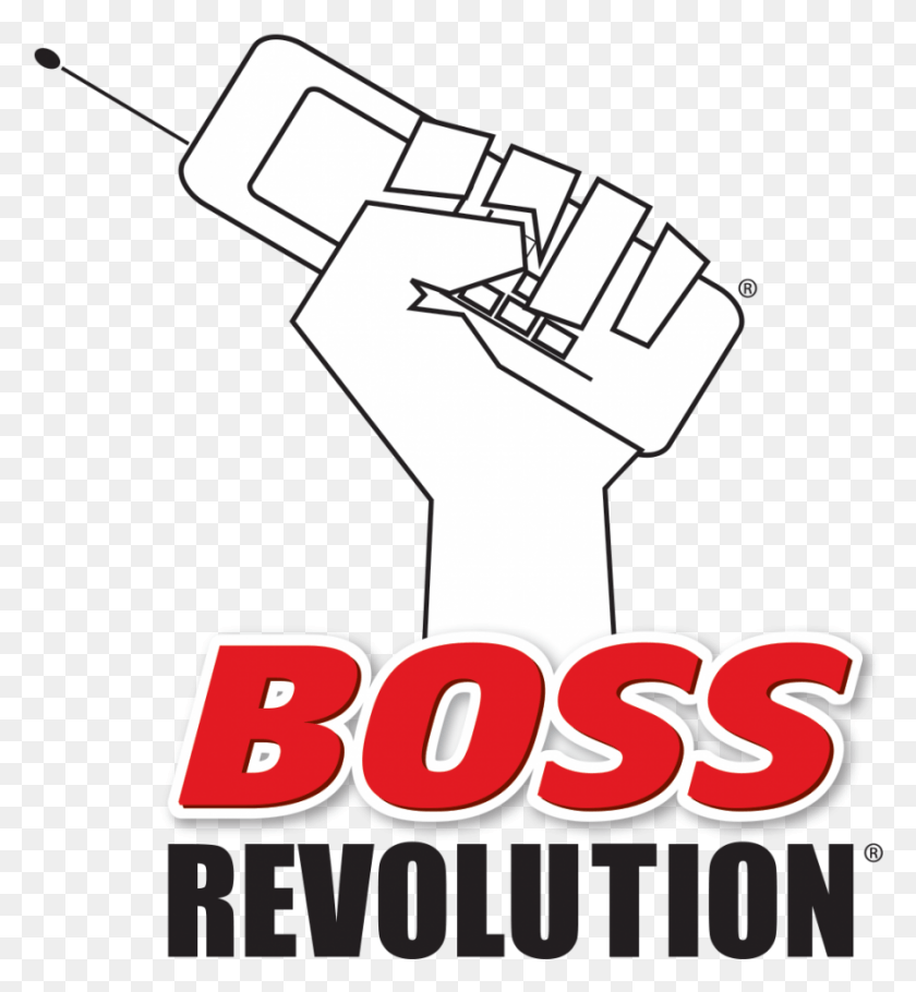 898x979 Bosslogo Transparent Boss Revolution Logo, Hand, Fist, Symbol HD PNG Download