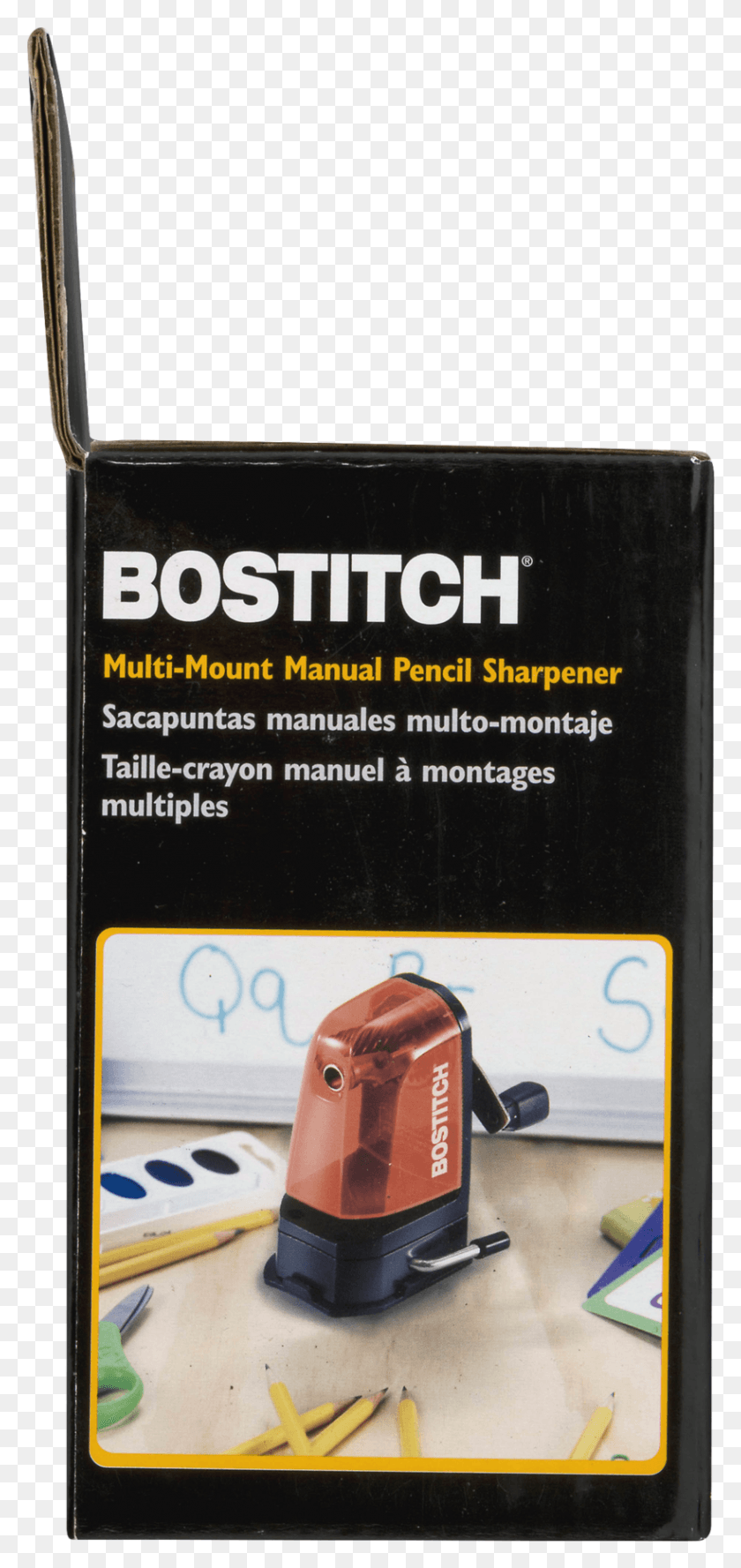 818x1801 Bostitch Multi Mount Manual Pencil Sharpener Vacuum Stanley Bostitch, Text, Adapter HD PNG Download