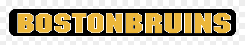 2191x267 Boston Bruins 05 Logo Transparent Boston Bruins, Word, Logo, Symbol HD PNG Download