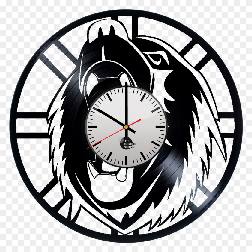 1323x1324 Descargar Png Boston Bruins Bear Logo Reloj De Pared Hecho A Mano Logotipo De Stitch Fix, Reloj Analógico, Reloj De Pulsera, Torre Del Reloj Hd Png