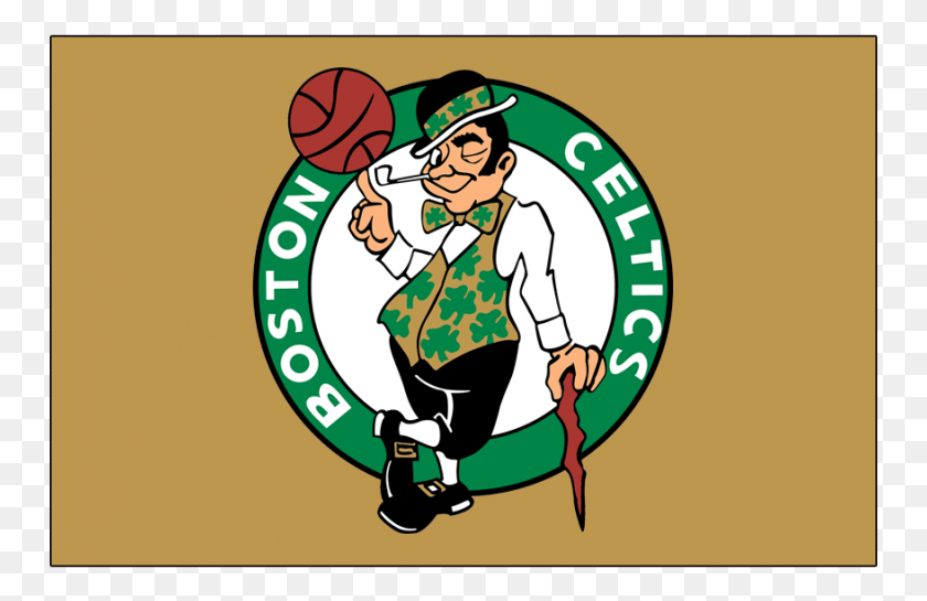751x485 Boston Celtics Logos Iron On Stickers And Peel Off Boston Celtics Wallpaper And Kyrie Irving, Person, Human, Text HD PNG Download