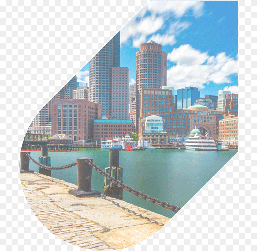 Boston City, Waterfront, Office Building, Urban, Building Transparent PNG