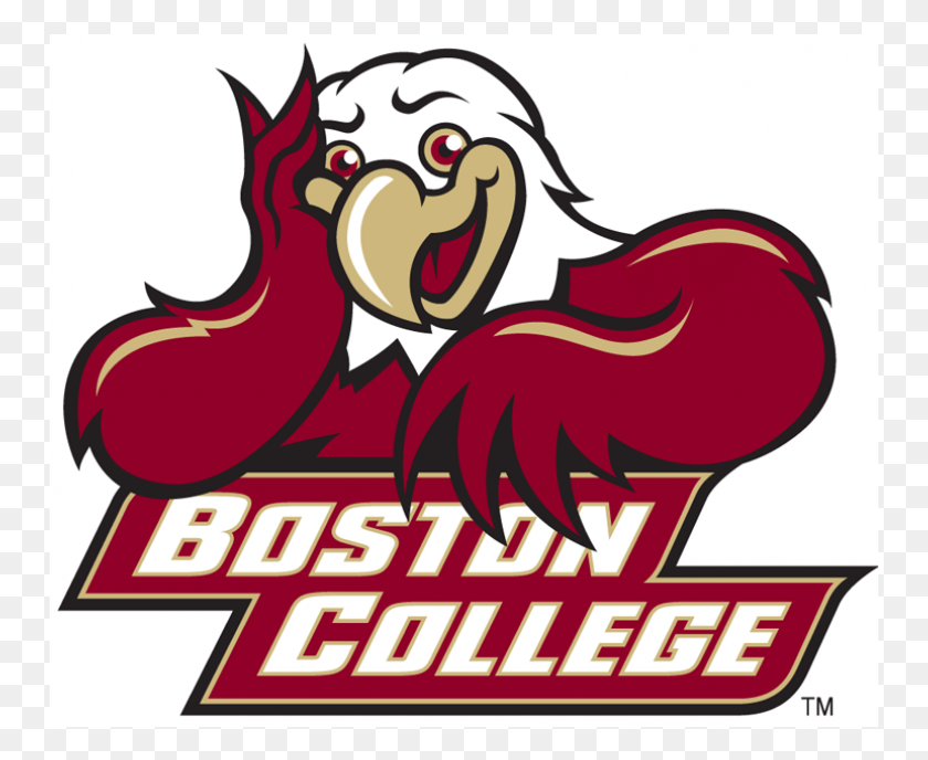 751x628 Boston College Eagles Iron On Stickers And Peel Off Boston College Gay Eagle, Animal, Label, Text HD PNG Download