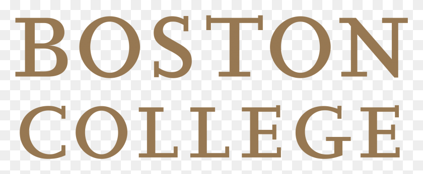 1997x737 Boston College Logo Transparent Boston College, Number, Symbol, Text HD PNG Download