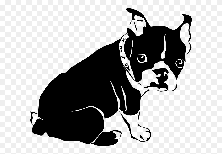 613x523 Boston Pup Clear Dibujos De Perros Bulldog Frances Dog Coloring Pages Boston Terrier, Text, Outdoors, Astronomy HD PNG Download