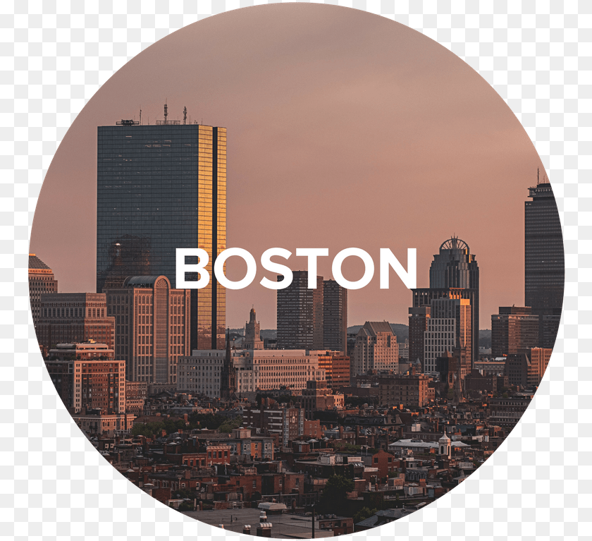 767x767 Boston Skyline 2018 Download Boston, Urban, Photography, City, High Rise Sticker PNG