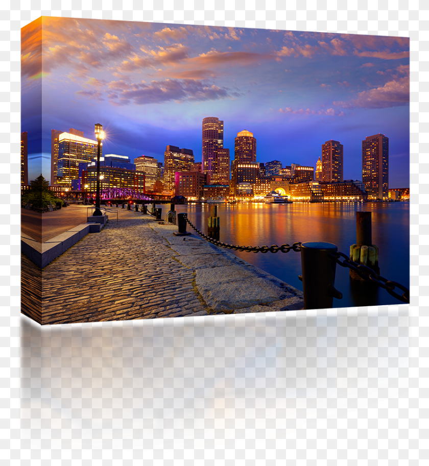 826x904 Boston Skyline Boston, Walkway, Path, Sidewalk HD PNG Download