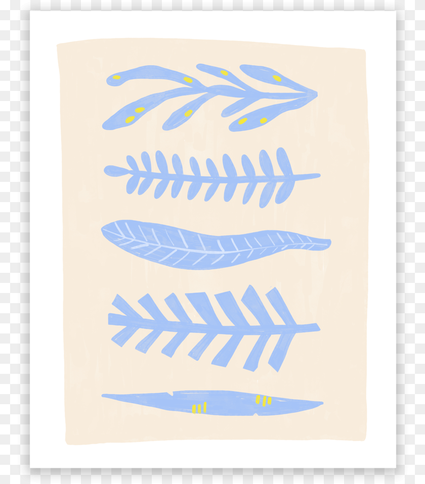 Botanical Leaves Print Ss Eyelash Extensions, Leaf, Plant, Fern, Home Decor Sticker PNG