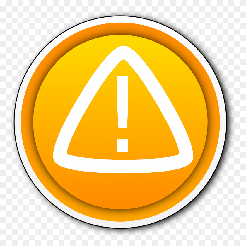 2370x2369 Кнопка Предостережения Boton Advertencia, Логотип, Символ, Товарный Знак Hd Png Скачать