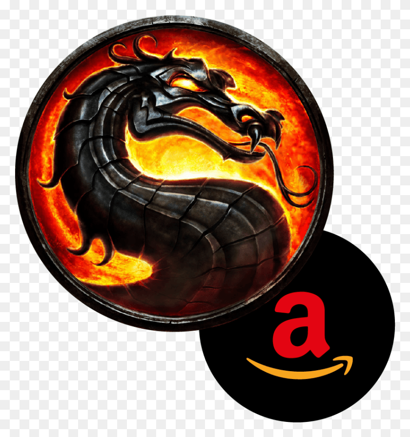 824x884 Ботон Amazon 01 4K Mortal Kombat X, Дракон Hd Png Скачать
