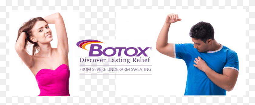 1200x441 Botox Is Fda Approved For Treating Excessive Sweating Botox Cosmetic, Person, Human, Face HD PNG Download