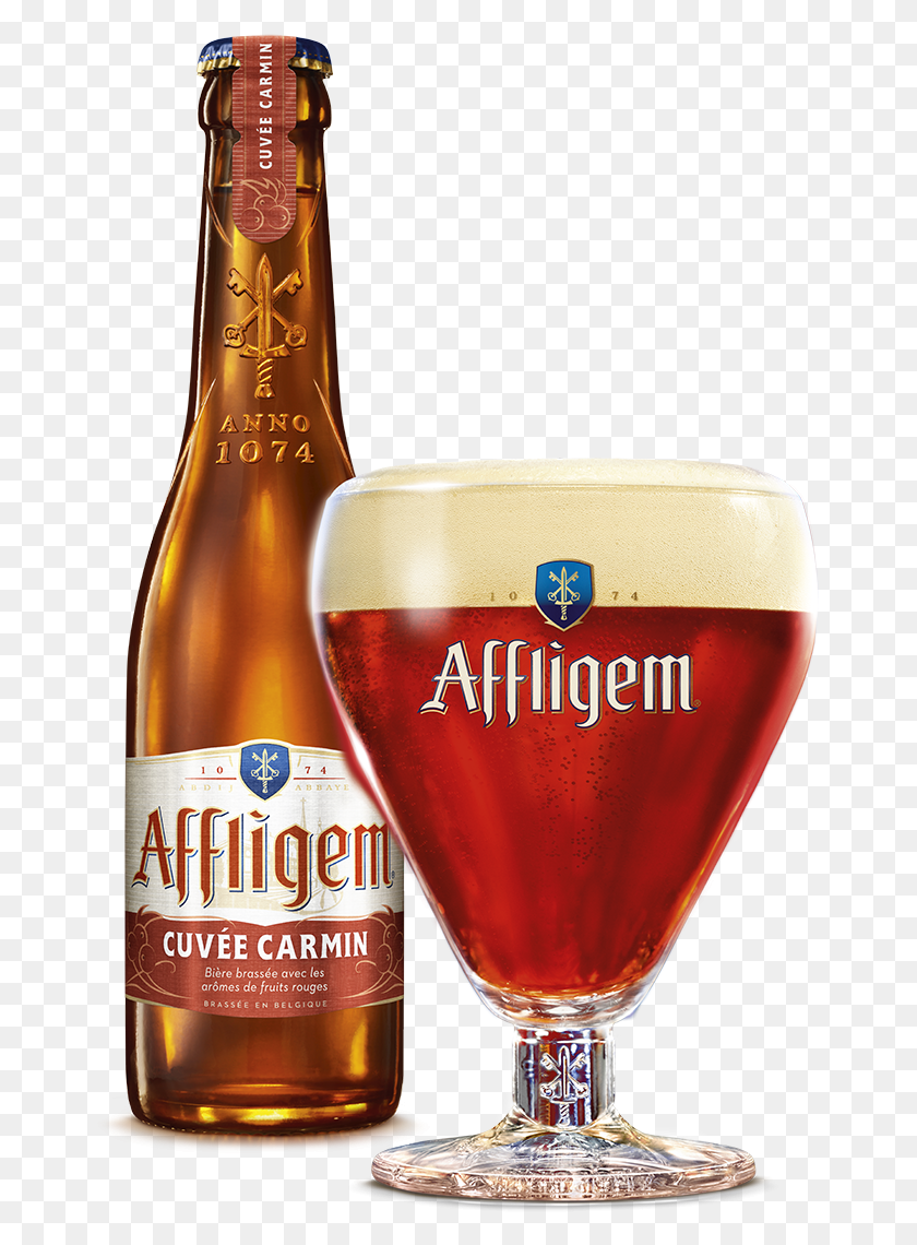 683x1080 Bottle Amp Glass Carmin Affligem Blonde Beer, Alcohol, Beverage, Drink HD PNG Download