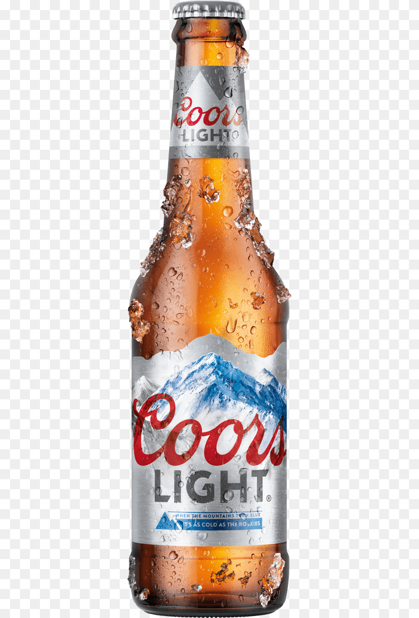 330x1238 Bottle Beer Bottle Coors Light, Alcohol, Beer Bottle, Beverage, Liquor Transparent PNG