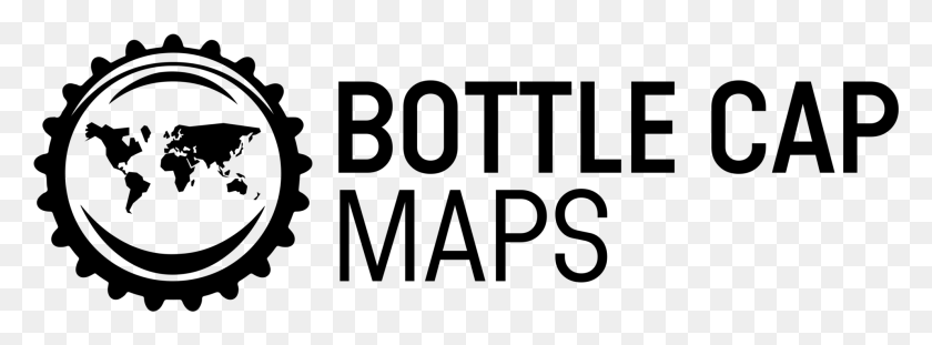 1984x640 Bottle Cap Maps Black And White, Gray, World Of Warcraft HD PNG Download