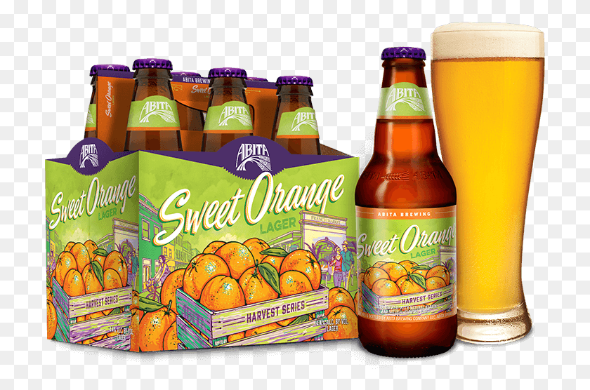 713x496 Bottle Family 0002 Sweetorange 2 Slide Abita Harvest Sweet Orange, Beer, Alcohol, Beverage HD PNG Download