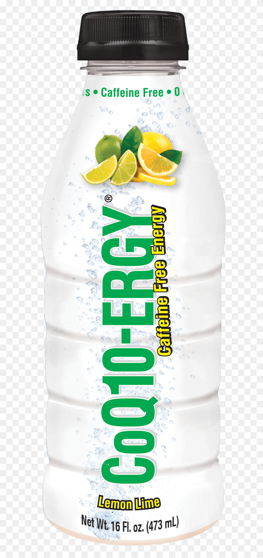 627x1721 Descargar Png Botella De Limón Limón 16Oz V1 Lima, Agua Mineral, Bebida, Botella De Agua Hd Png