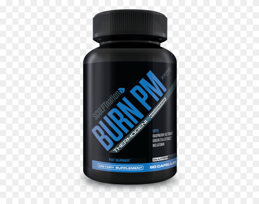 600x600 Bottle Of Burn Pm Supplement Bodybuilding Supplement, Shaker, Cosmetics, Ink Bottle HD PNG Download