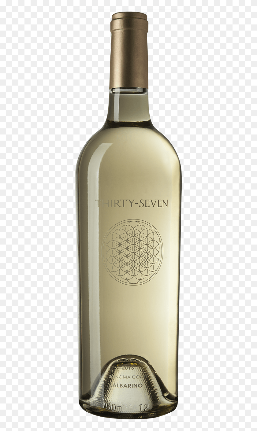 364x1350 Bottle Of Thirty Seven 2013 Flower Of Life Glass Bottle, Liquor, Alcohol, Beverage HD PNG Download