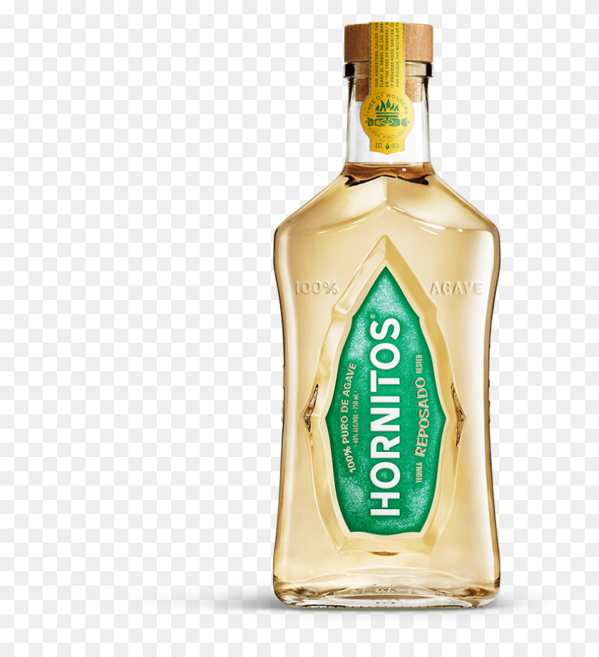 789x870 Бутылка Reposado Standing Tequila Hornitos Reposado Precio, Ликер, Алкоголь, Напитки Hd Png Скачать