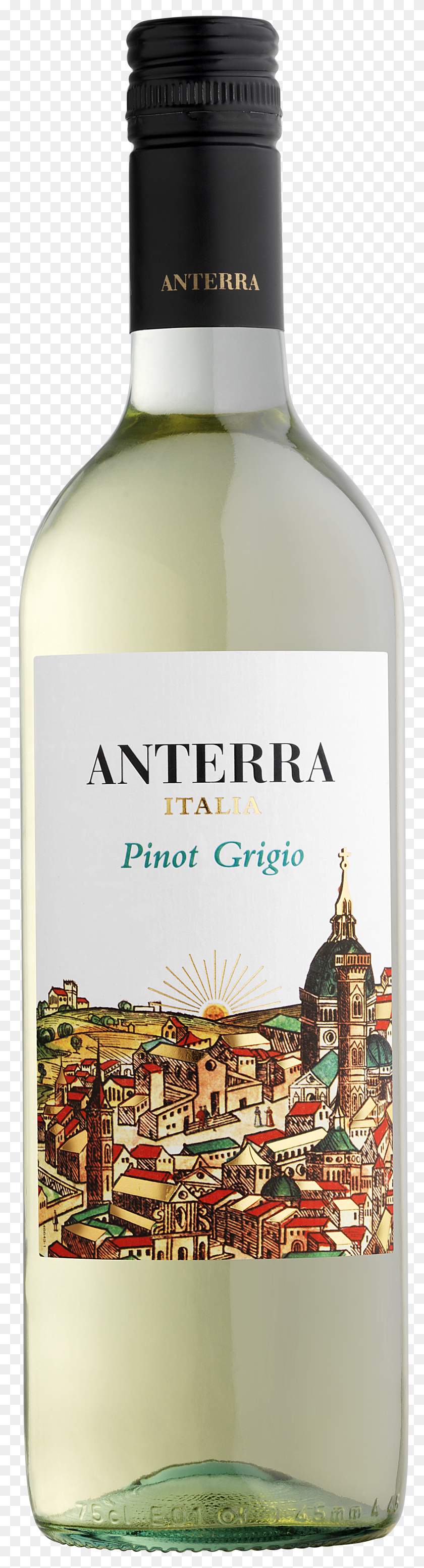 1706x6656 Bottle Shot Anterra Pinot Grigio HD PNG Download