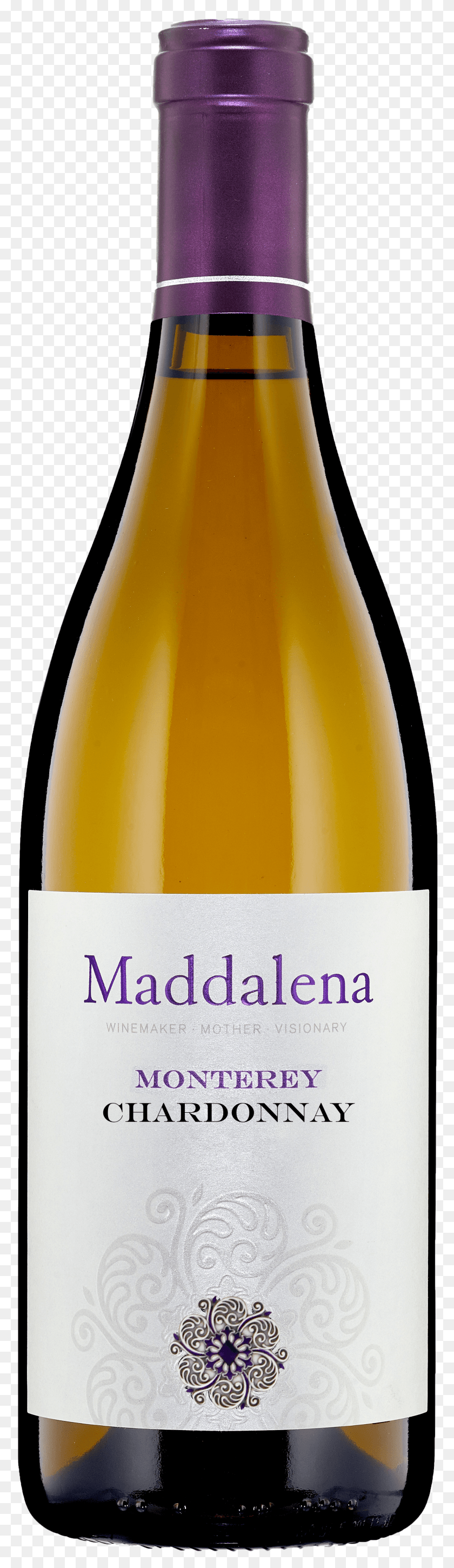 1767x6435 Bottle Shot Maddalena Chardonnay HD PNG Download